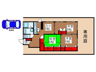 メゾンドオペラの物件間取画像